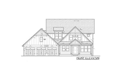 Plan Hs Exclusive Storybook Craftsman Home Plan With Upstairs