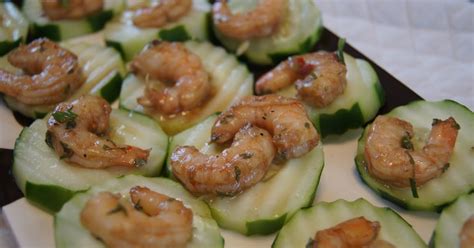 In medium bowl add oil. Hem and Her: Marinated Shrimp Appetizer