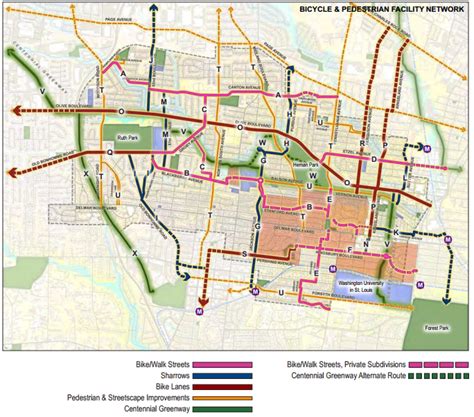 Missouri Bicycle Pedestrian And Trails Planning Center Missouri