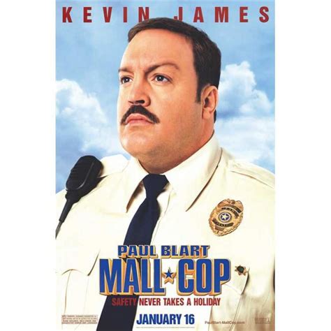 Pop Culture Graphics Movgi4665 Paul Blart Mall Cop Movie Poster Print