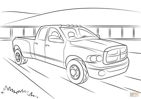 1072x1297 best dodge challenger coloring pages for trends and ideas dodge. Dodge Ram 5500 coloring page | Free Printable Coloring Pages