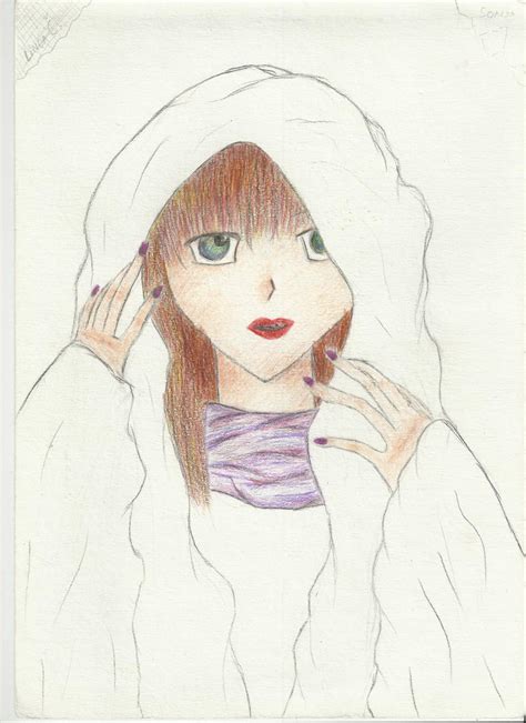 Hiding Anime Girl By Whitefox122 On Deviantart