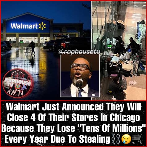 Raphousetv (RHTV) on Twitter: "Walmart Just Announced They Will Close 4