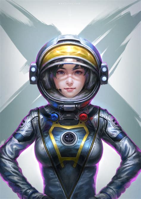 Space Fantasy Fantasy Art Space Girl Art Sci Fi Girl Character Art