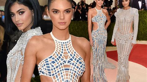Kendall And Kylie Jenner Rule The Red Carpet In Slinky Floor Length