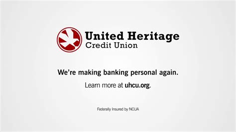 United Heritage Credit Union Making Banking Personal Again Youtube