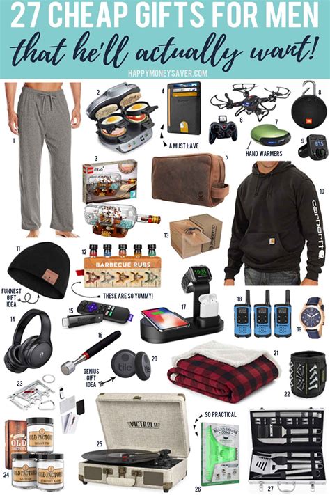 Cheap Gifts For Men In Happy Money Saver