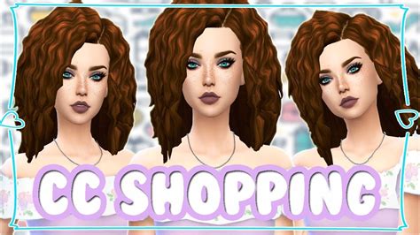 The Sims 4 Cc Shopping 16 Hair Fan Made Stuff Pack