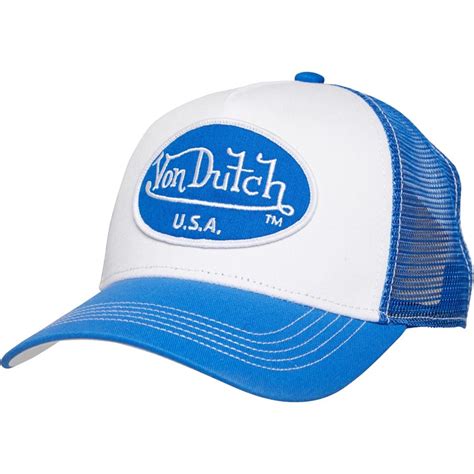 Buy Von Dutch Trucker Cap Whiteroyal Blue