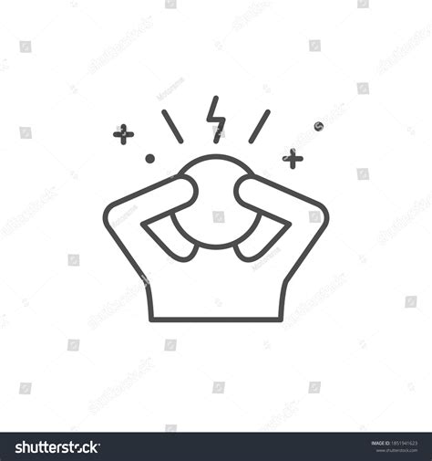 14178 Stress Outline Icon Images Stock Photos And Vectors Shutterstock