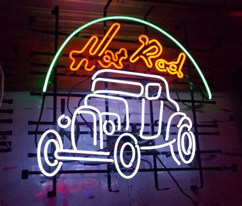 Love This Hot Rod Sign Hot Rods Neon Signs Neon Nights