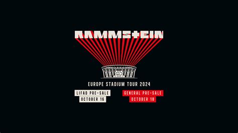 Rammstein kündigen Stadiontour 2024 an News Metal1 info