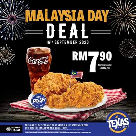 This article cover everything about texas chicken. 16 Sep 2020: Texas Chicken Malaysia Day Deal ...