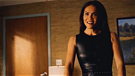 Mazikeen In Leather Dress And Black Over The Knee Boots In Tv Show