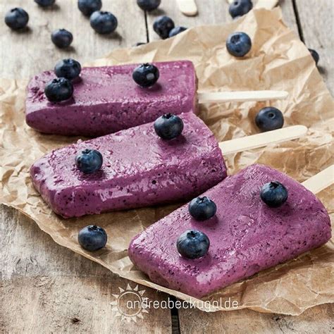 Blueberry Vanilla Creamy Smoothie Popsicles Recipe The Feedfeed