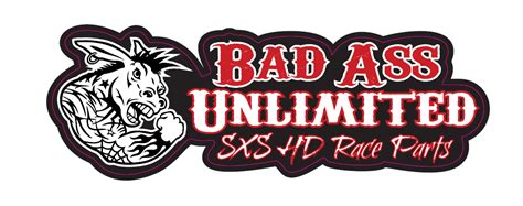 Bad Ass Unlimited Vinyl Sticker Bau Sticker