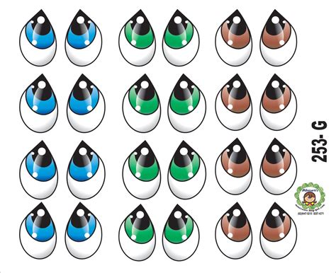 Olhos De Boneco Para Imprimir