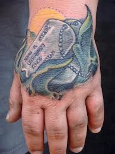 Check out our west virginia tattoo selection for the very best in unique or custom, handmade pieces from our shops. Dog Tag Tattoo Designs And Meanings-Dog Tag Tattoo Ideas ...