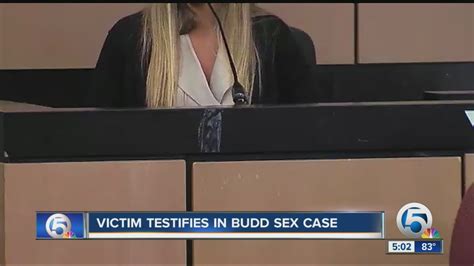 Victim Testifies In Budd Sex Case Youtube