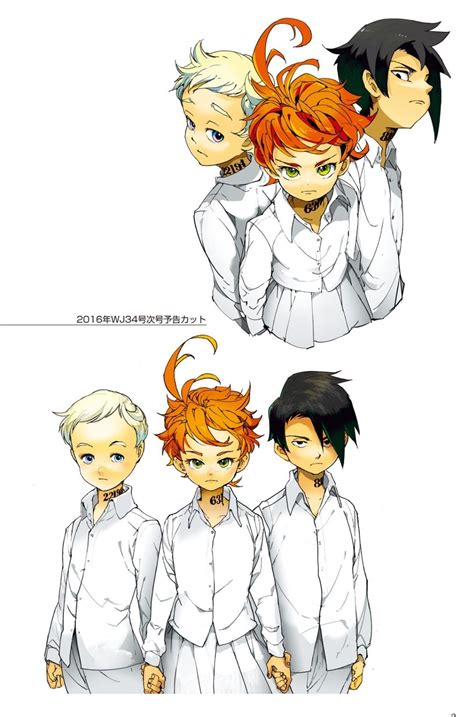 💥the Promised Neverland💥 On Twitter Vol 13 Special Edition Contents Female Characters