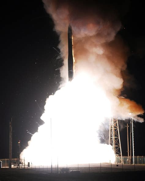 Naval Open Source Intelligence Usafs 91st Missile Wing Launches Unarmed Lgm 30g Minuteman Iii Icbm