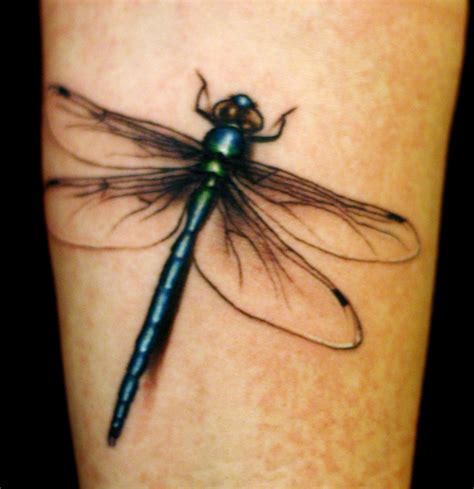 This is one of the most beautiful tattoo designs that involves dragonflies. Dragonfly Tattoo