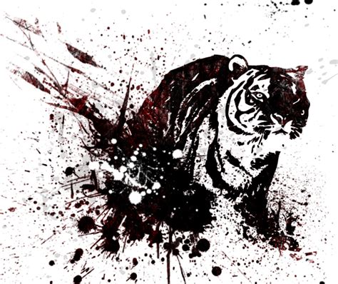 Tiger Abstract By Fch T2a3nwh On Deviantart