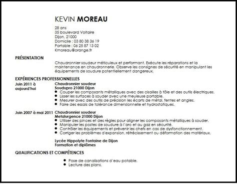 Exemple De Fiche De Poste Chaudronnier
