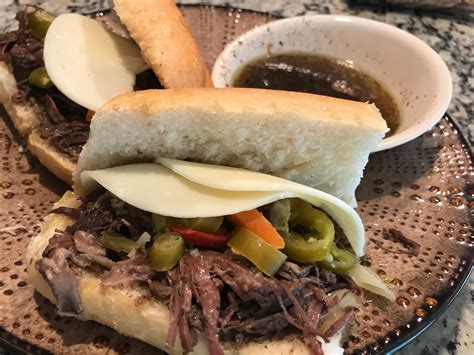 Chicago Style Italian Beef Sandwich Or Quesadilla