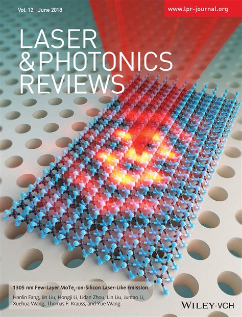 Laser And Photonics Reviews Vol 12 No 6