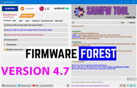 Samfw Tool V New Update Direct Frp Bypass New Feature Added Free Download