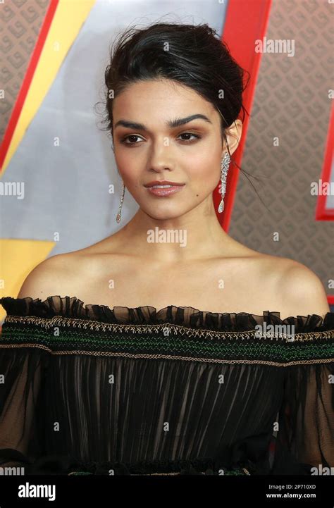 Rachel Zegler Attends The Uk Premiere Of Shazam Fury Of The Gods At Cineworld Leicester Square