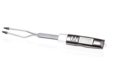 Digital Bbq Meat Fork Electronic Barbecue Meat Thermometer Fork Groupon