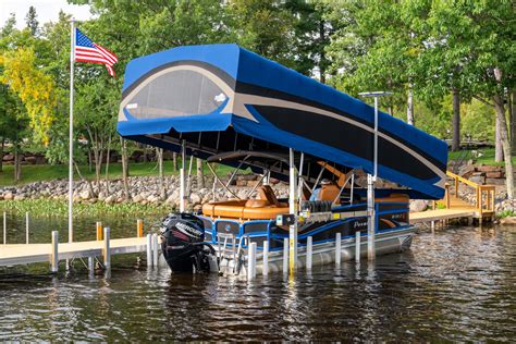 Boat Lift Canopies Badger Docks And Lifts