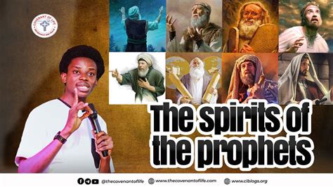 The Spirits Of The Prophets Oluwatobiloba Oshunbiyi The Covenant