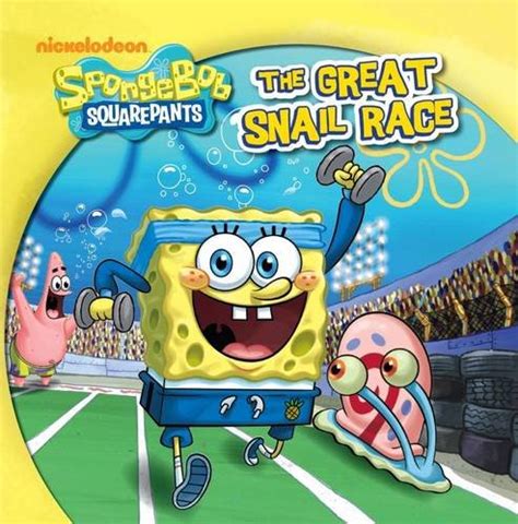 Spongebob Squarepants The Great Snail Race Storybook Nickelodeon