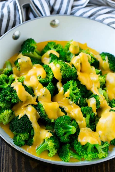 Broccoli With Cheese Sauce Dinner At The Zoo