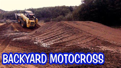 Build Your Own Backyard Motocross Track Introducing My Playground