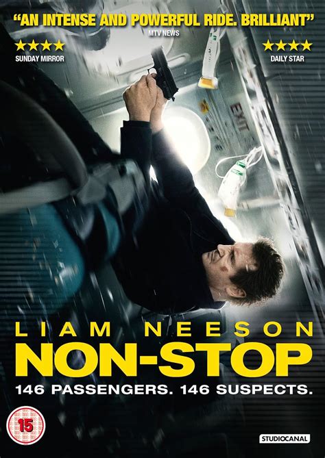 Non Stop [dvd] [2014] Uk Liam Neeson Julianne Moore Michelle Dockery Bar Paly