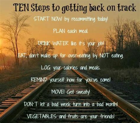 Back On Track Back On Track Track Quotes Health Fitness Inspiration