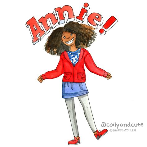 Coily And Cute Who Is Going To Go See The New Annie