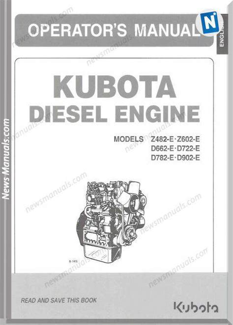 Kubota D902 Engine Workshop Manual