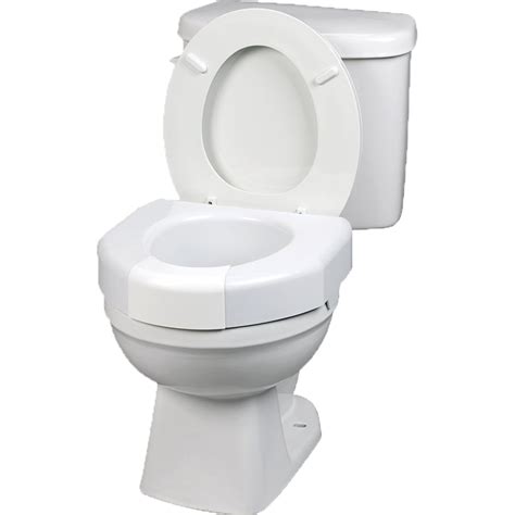Maddak Basic Open Front Elevated Toilet Seat By Maddak Inc Health