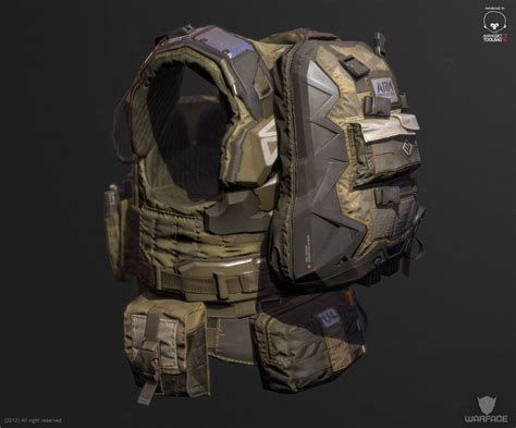 Artstation New 3d Model For Crytek Soldier Vest Denis Didenko