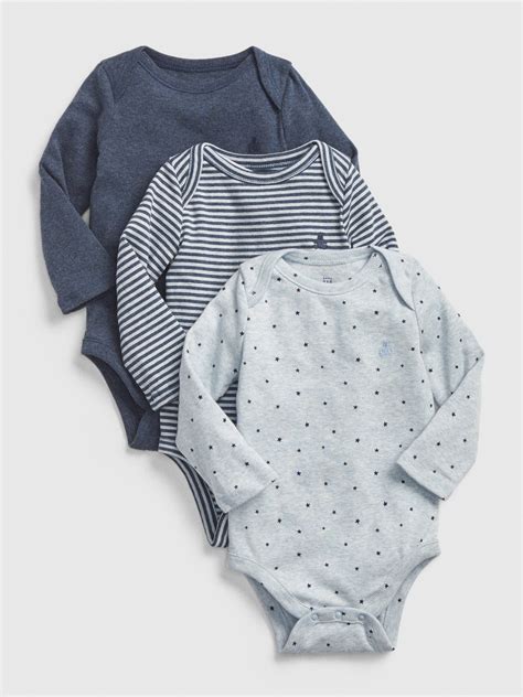 Baby First Favorite Long Sleeve Bodysuit Pack Gap