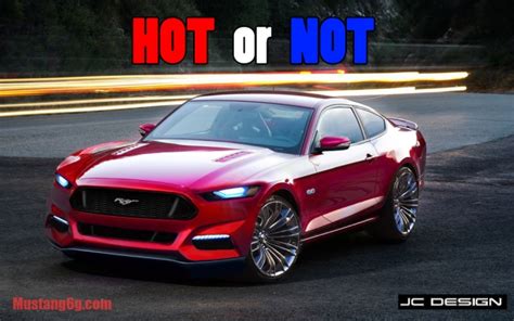 Hot Or Not The Latest 2015 Mustang Rendering Blog