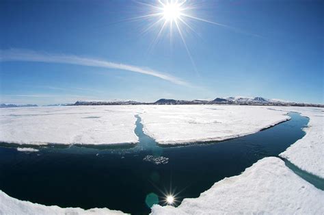 Arctic Sea Ice Melting Photograph By Louise Murrayscience Photo