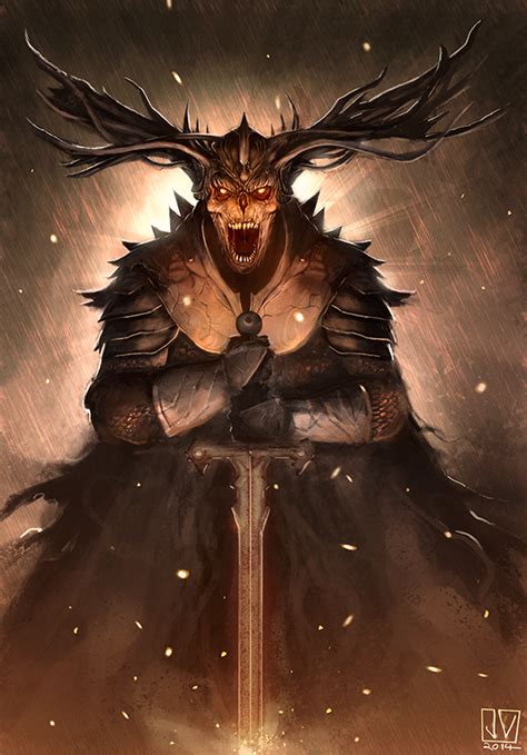 Demon Warrior By Jakkev On Deviantart