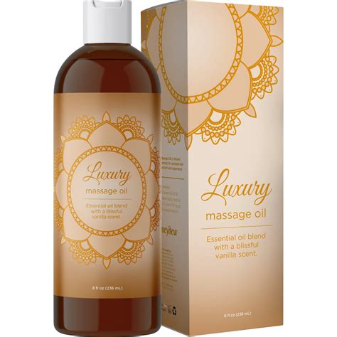 Pure Vanilla Sensual Massage Oil For Body Edible Massage Oil And