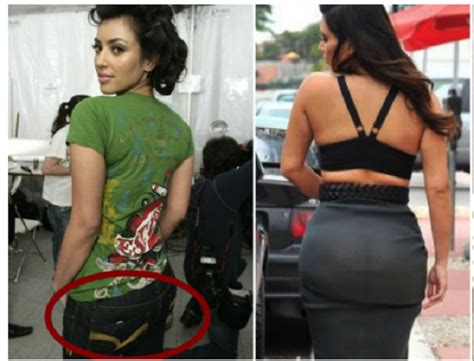 Shocking Photos That Prove Kim Kardashian S Butt Is Completely Fake TheInfoNG Com